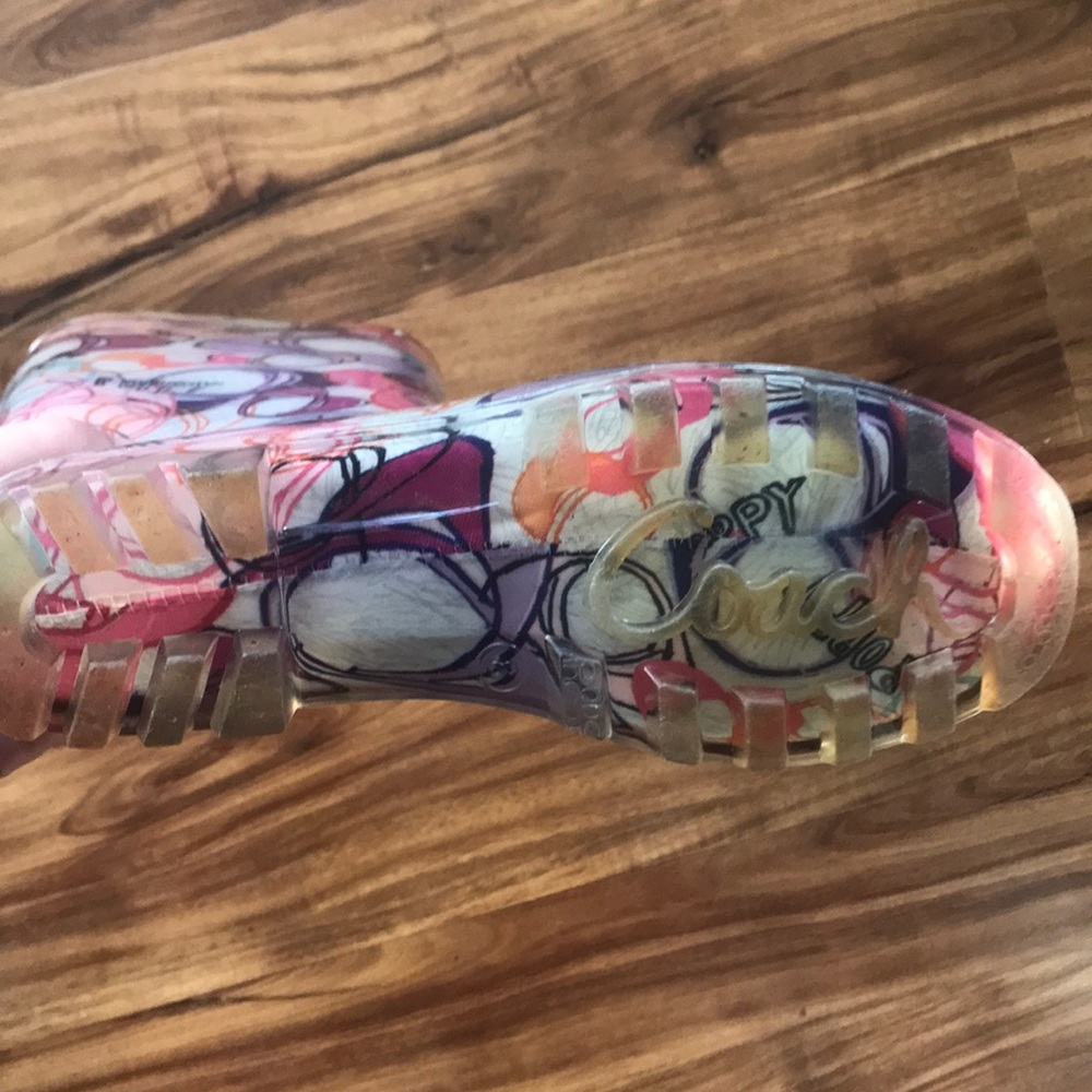 Coach rain boots! - Picture 2 of 2